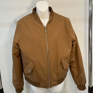 Tan Bomber Jacket